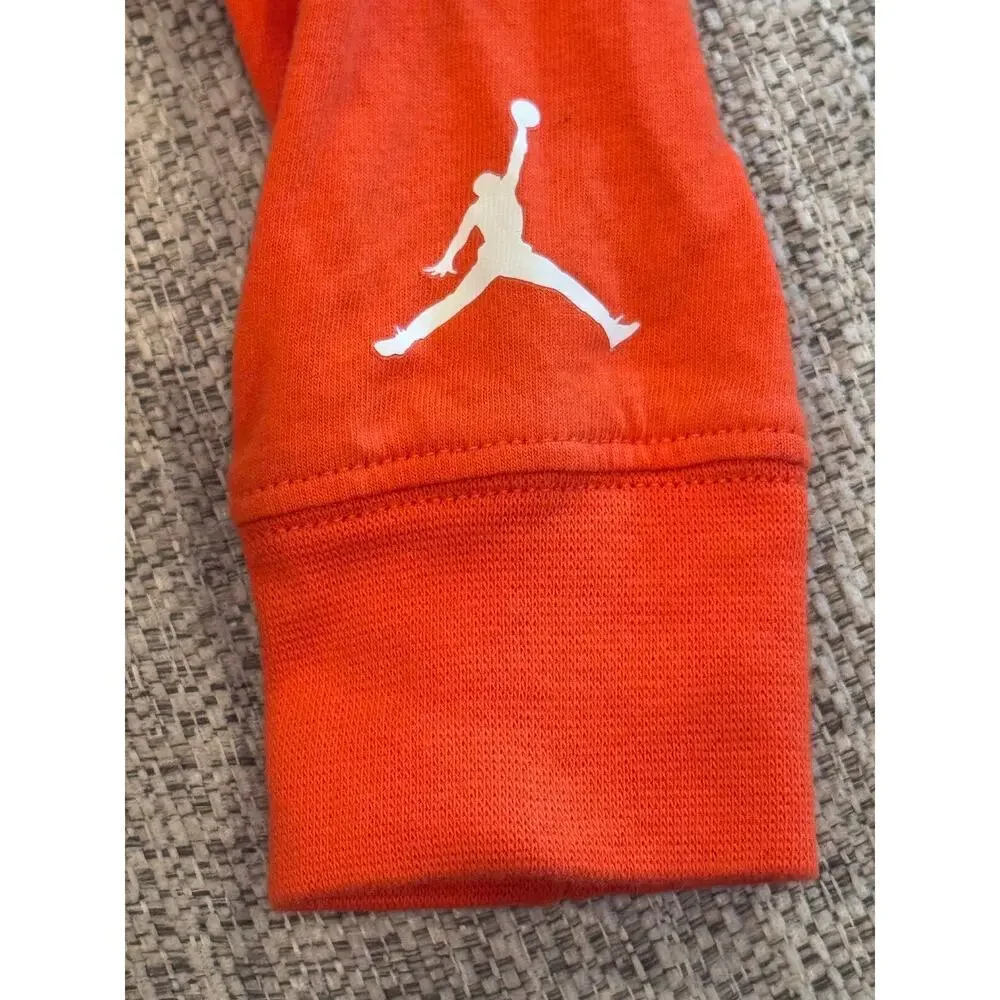 Jordan Boy's Long Sleeve Michael Jordan Graphic T-Shirt Jumpman Basketball Sz 4